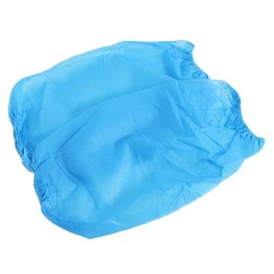 China PP Colors Disposable Nonwoven Arm Sleeve Cover Disposable Arm Sleeve Cover With Elastic Cuff for sale