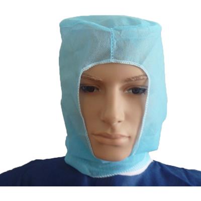 China Disposable Cap Surgeon Best Quality Disposable Astronaut Sms Maker Comfortable Space Hood PP Space Hat Balaclava Hood for sale