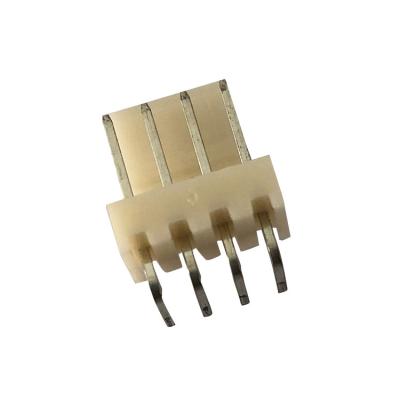 China Cu+plastic Best 4 Pin Female 2.54mm Pitch 90degree Wafer Connector Terminal Connectors for sale