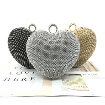 China Ladies Crystal Pearl Beaded Round Dinner Aluminous Purse Wedding Fashion Evening Handmade Clutch Bag for sale