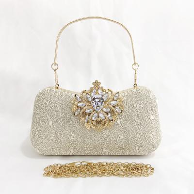 China Wholesale Cute Famous Design PU New Style Luxury Evening Bags With Diamond Wedoling Bag for sale