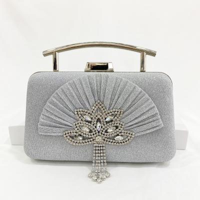 China High Quality Customized Elegant High Quality Crystal Hand Held Dinner Clutch Bag Dress Dress Wallet for sale