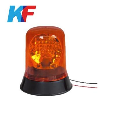 China Turn 12V Ambulance Halogen Strobe Rotating Beacon 24V H1 Amber Emergency Rovolving Warning Light With EEC R65 Certificate KF-WB-47 for sale