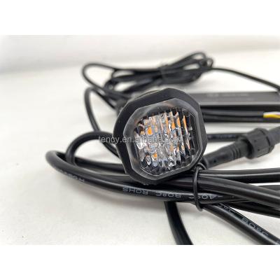 China With Memory Function 5w Hideaway LED Strobe Light Heads Outdoor Mount LED Strobe Warning Lights for sale