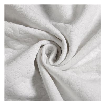 China Factory Wholesale Breathable Directly Customized Logo Polyester Knitted Jacquard Mattress Fabric For Mattress And Pillows for sale