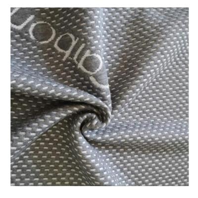 China 100% Jacquard Fabric 100% Polyester Mattress Fabric 4 Way Stretch Waterproof Knitted Mattress Ticking Fabric Cheap 100% Polyester Ticking Fabric for sale