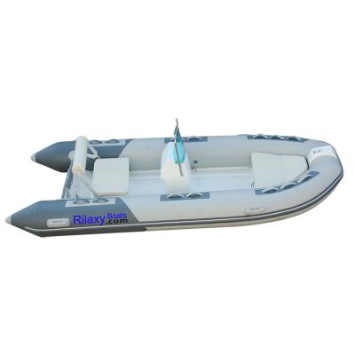 China Fiberglass 3.9m 6 person steering console boat for sale