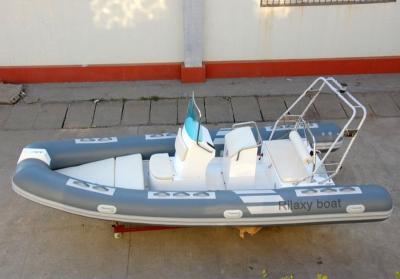 China Finshing 520 Fiberglass Durable Bottom Luxury Rib Boat for sale