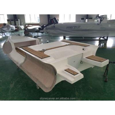 China China Factory Popular Fiberglass Water Sports Fishing Kayak Rowing PVC Inflatable Canoe Boat for sale