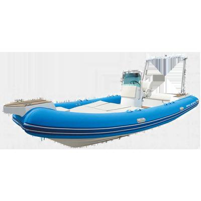 China RILAXY fiberglass hot products sold inline boat center console RIB M730 freshwater tank integrated export product for sale