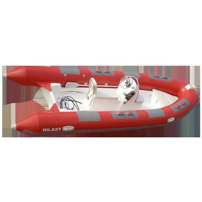 China New Upgraded RILAXY Fiberglass Blow-Resistant Thickened Inflatable Boat Fishing Inflatable Boat for sale