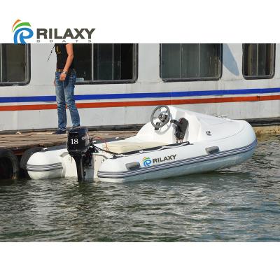 China Power Rider RIB 350, new water sport Rilaxy personal vessel with Suzuki outboard motor for sale