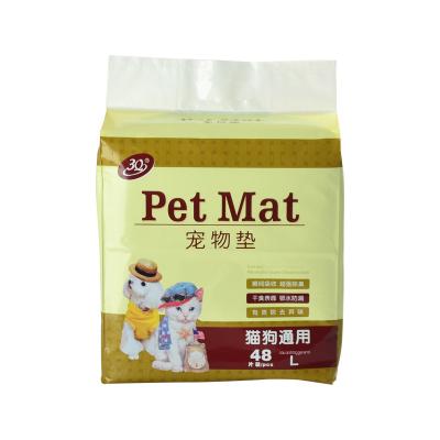 China Pet Changing Cat Urine Mat Comfortable and Dry Pet Protector Pad of Best Stored Absorption for sale