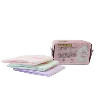 China Wholesale Organic Soft Breathable Biodegradable Cotton 3Q Night Use Extra Long Lady Women Soft Anion Sanitary Napkin for sale