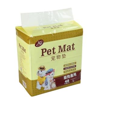 China Viable Wholesale 3Q Pet Pee Pads Disposable Pads For Dog And Cats Absorbent Product for sale