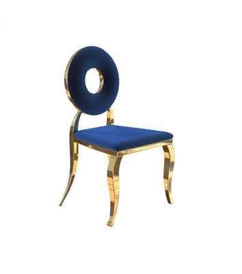 China Hot Selling Stackable Wedding Chair Wedding Chair Back Around Event Rental Wedding Reception Dining Chair for sale