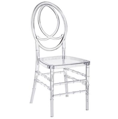 China Rent Modern Wedding Dining Chair Stackable Clear Acrylic Phoenix Event Wedding Dining Restaurant Chair for sale