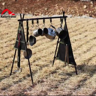 China Modern Outdoor Camping Naturtravel Lamp Tool Hanger Camping Rack for sale