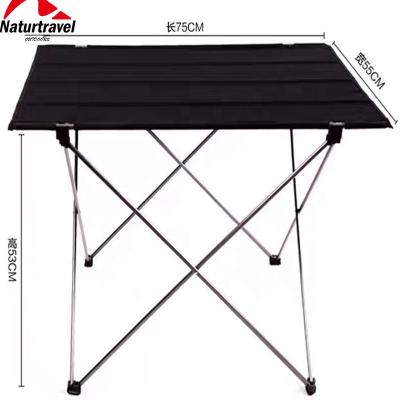 China Naturtravel Modern Portable Camping Desk Aluminum Table For Picnic Hiking Camping Beach Table Folding Small Size Picnic Table for sale