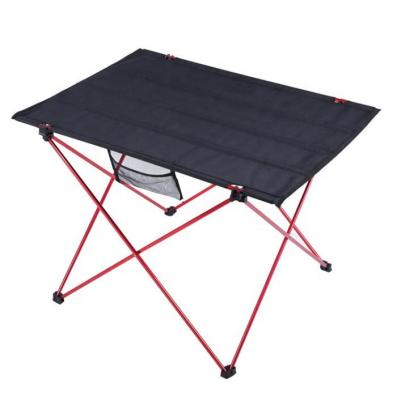 China Naturtravel Aluminum Alloy Folding Table Modern Outdoor BBQ Mesh Beach Picnic Table Leisure Portable Table for sale