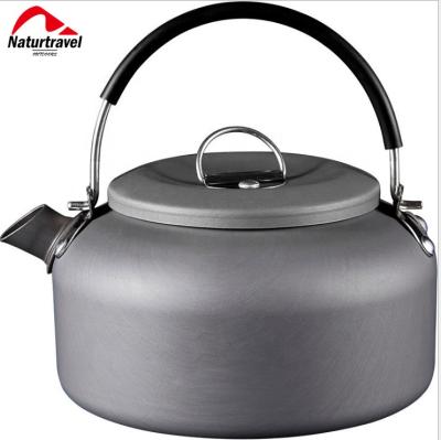 China Naturtravel 1.4L AluminumTeapot Fishing Beach Camping Coffee Water Pot Outdoor Cookware For Camping Camping Hiking Teapot for sale