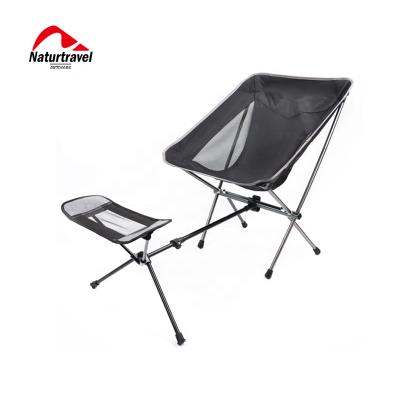 China Naturtravel Moon Chair Footstool Aluminum Alloy Recliner Footstool Modern Portable Foldable Beach Chair for sale