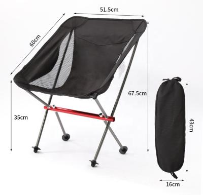 China Modern Outdoor Naturtravel 7075 Folding Chair Camping Chair Aluminum Beach Chair for sale