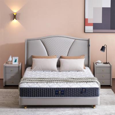 China China Supplier Quality Pocket Spring Mattress Double Bed Gel Memory Foam Antibacterial Bedroom Mattress for sale