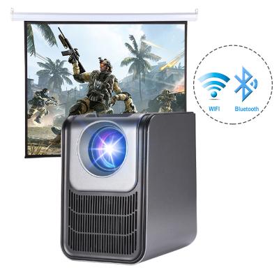 China Pico Handheld 11000 Lumen Portable Video Wifi Led 1080p 4k LCD Projector HD Multimedia Portable Projector Proyector Portatil Beamer for sale