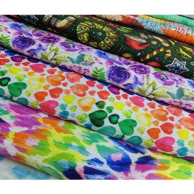 China 2022 Spandex Polyester 4 Way Organic Popular Custom Stretch Fabric For Baby for sale