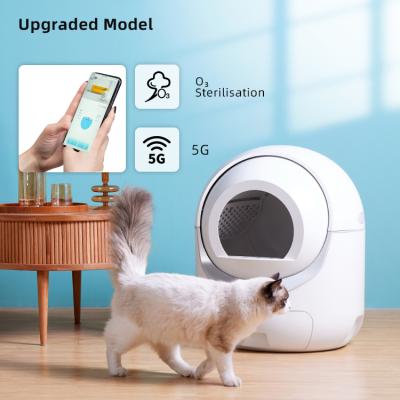 China A1 Atopie Amazone Cat Toilet Automatic Cat Litter Hot Sustainable Pet Products Large Individual Clean Box for sale