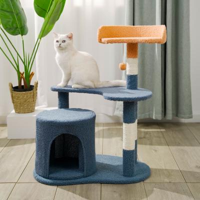 China Atopie Cat Furniture Modern Hammock Bed Sustainable Pet Play Room With Scratches Tree Cat for sale