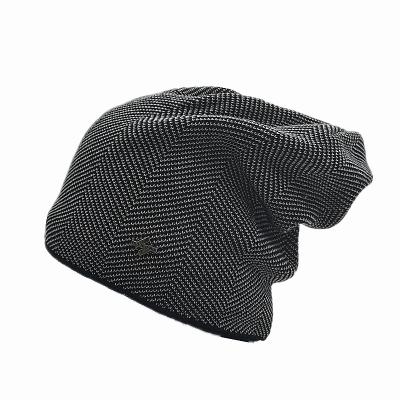 China Plush knitted wool hat warm fire windproof female hat with mixed velvet color H standard herringbone flower. for sale