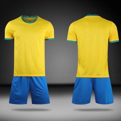 China 2021Cheap Quality Football Sportswear Singlet Type Quick Drying Jersey Soccer Jersey New Design Soccer Jersey for sale