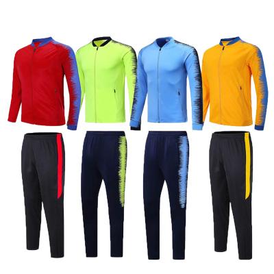 China Custom New Season LogoLarge Size Football Training Jackets Supplier Soccer Jackets Tracksuit Jacket for sale