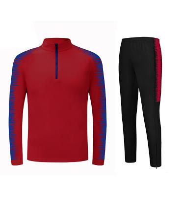 China Wholesale New Season Comfortable Football Soccer Tracksuit Custom Sports Plain Tracksuit for sale