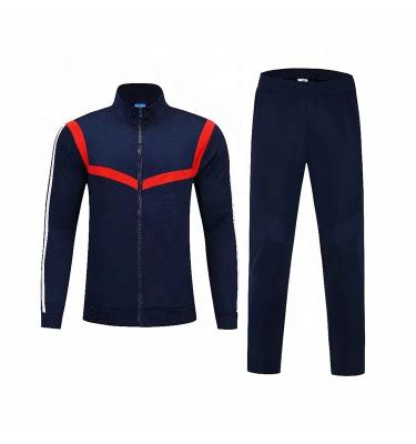 China New Style Comfortable Adult Football Uniform Set Custom Made Plain Cheap Football Tracksuits for sale