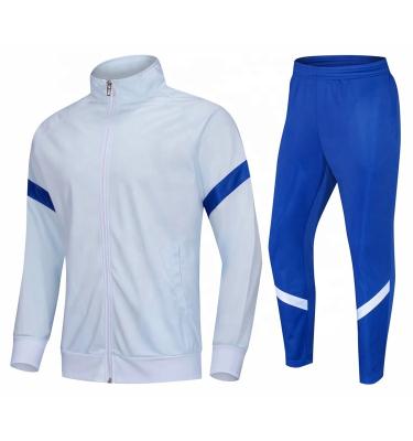 China White Soccer Tracksuit Latest Jacket 20-21 Comfortable Top Design for sale