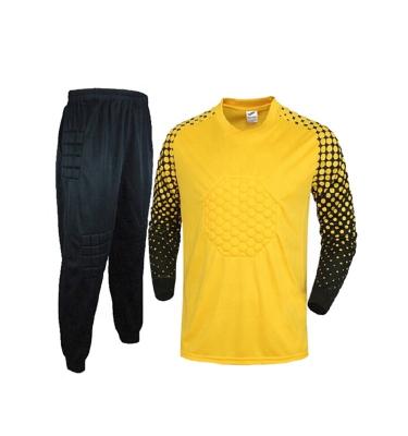 China Bulk Quality Soccer Goalkeeper Uniform Cheap Custom Simple Quick Dry Football Kits for sale