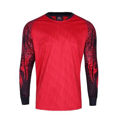 China 2021 Football Quick Dry Professional Custom Wear Long Sleeve Jersey Goalkeeper Uniform for sale