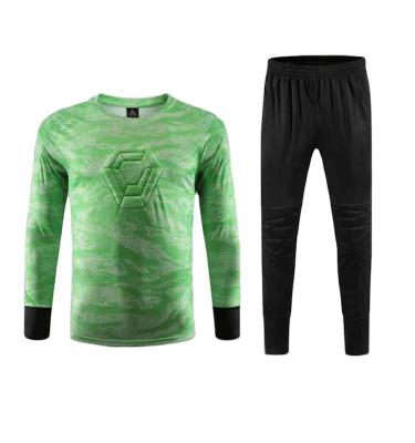 China New Design Quick Dry Customized Soccer Goalkeeper Uniform Wholesale for sale