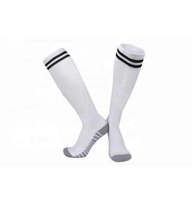 China OEM Antibacterial Promotional Comfortable Breathable Polyester Custom Sport Soccer Socks for sale