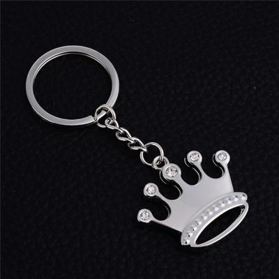 China Manufacturer Wholesale OEM Custom 3D Crown Metal Keychain,Souvenir Zinc Alloy Funny Gift Key Chain for sale