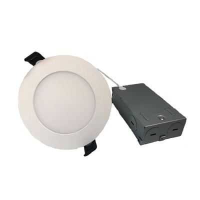 China Anti-glare Customize Dimmable 6W 9W 12W Downlight LED Ceiling Surface Mounted Recessed Led Slim Panel Lamp for sale