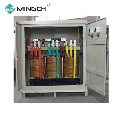 China MINGCH 100 KVA high frequency cheap price SG series three phase wire 100%copper isolation transformer for sale