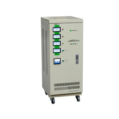 China To stabilize input voltage automatically MINGCH TNS-Z series AC 9KVA 230V three phase automatic voltage regulator for sale