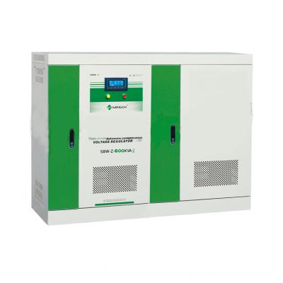 China To Stabilize Input Voltage Automatically MINGCH Cheap Price 600 KVA AC Automatic Voltage Regulator / Stabilizers Manufacturer for sale