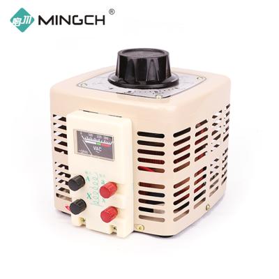 China TDGC2 MINGCH Manufacturer TDGC2 Series Single Phase Variac Voltage 220V/250V 2Kva for sale