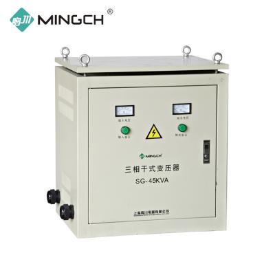 China High Frequency MINGCH 45KVA 3 Phase AC Dry Type Distribution Transformer With Best Price for sale