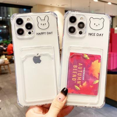 China Anti-fall For iPhone 13 Max/Mini/pro/pro Transparent TPU Phone Case for sale